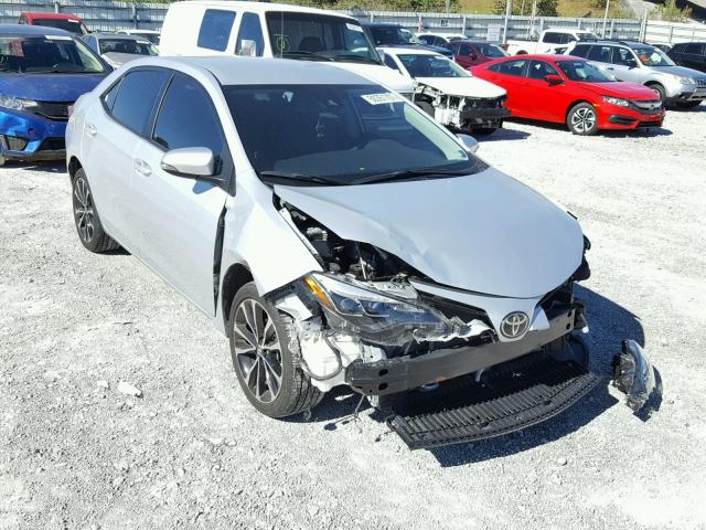 2T1BURHEXHC762108 - 2017 TOYOTA COROLLA L SILVER photo 1