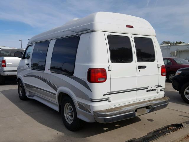 2B6HB11Y5XK554994 - 1999 DODGE RAM VAN B1 WHITE photo 3