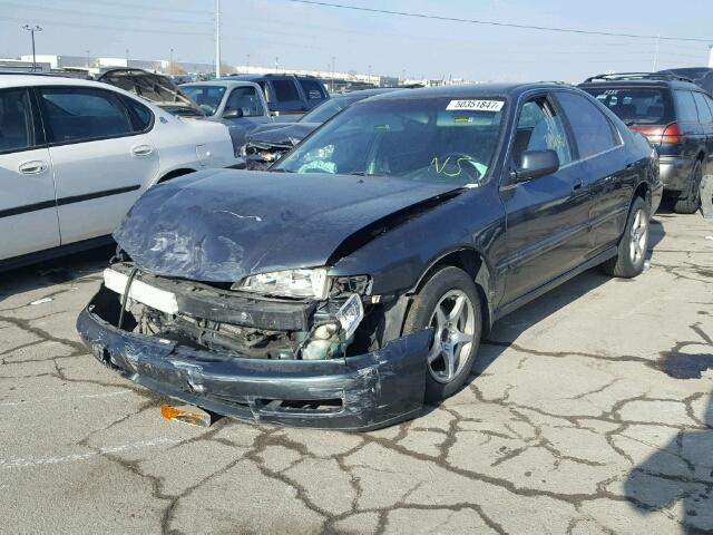 JHMCD5639VC005881 - 1997 HONDA ACCORD LX BLACK photo 2