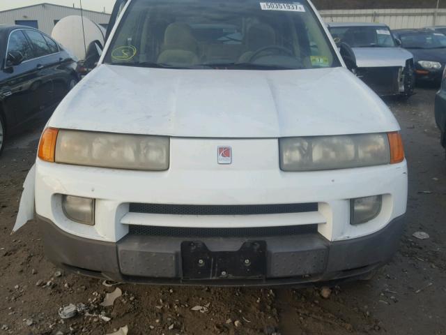 5GZCZ63B53S808614 - 2003 SATURN VUE WHITE photo 7