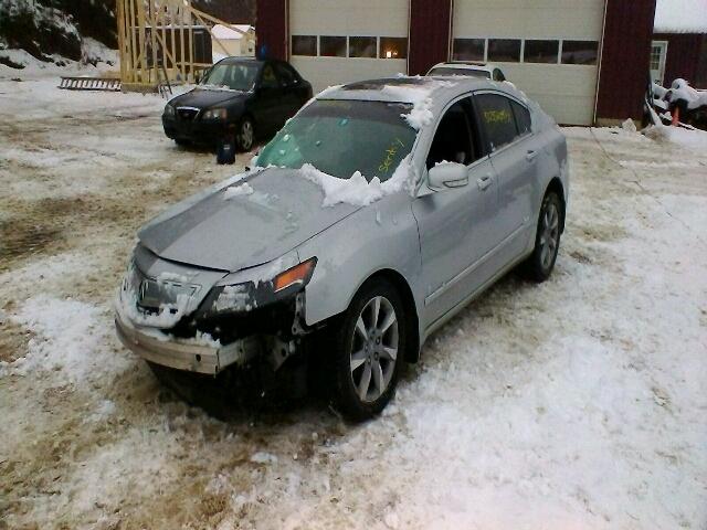 19UUA8F51DA013860 - 2013 ACURA TL TECH SILVER photo 2