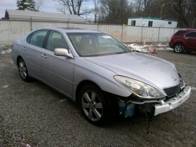 JTHBA30G955076586 - 2005 LEXUS ES 330 SILVER photo 1