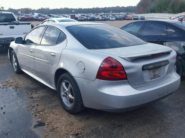 2G2WP552281191552 - 2008 PONTIAC GRAND PRIX SILVER photo 3