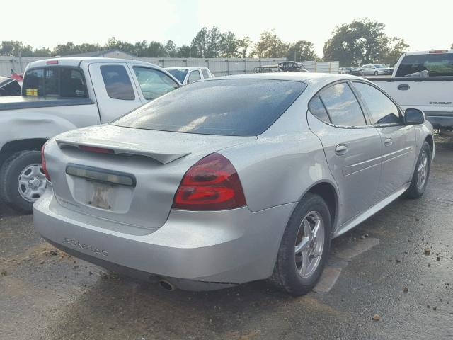 2G2WP552281191552 - 2008 PONTIAC GRAND PRIX SILVER photo 4