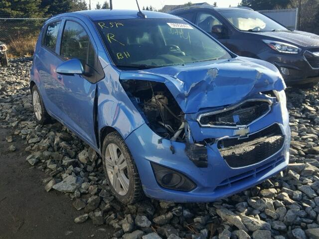 KL8CB6S95DC613167 - 2013 CHEVROLET SPARK LS BLUE photo 1