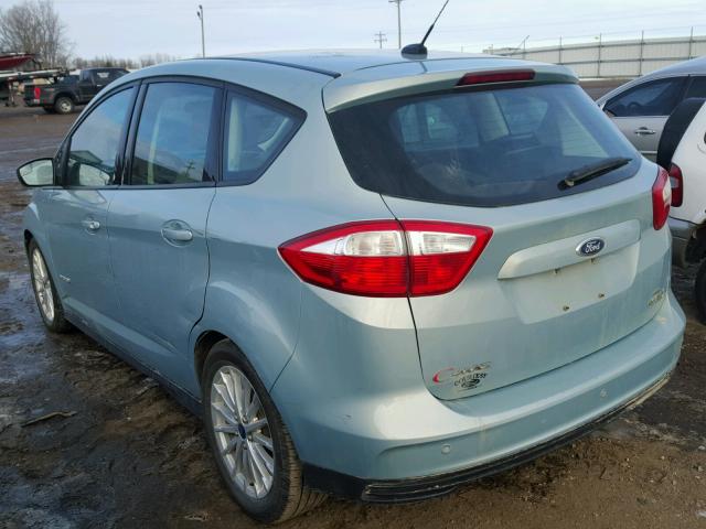 1FADP5AU7DL501795 - 2013 FORD C-MAX SE GREEN photo 3