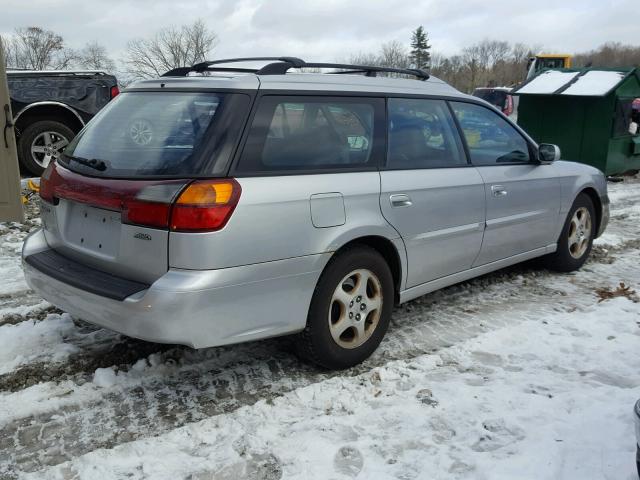 4S3BH625747304582 - 2004 SUBARU LEGACY L S SILVER photo 4