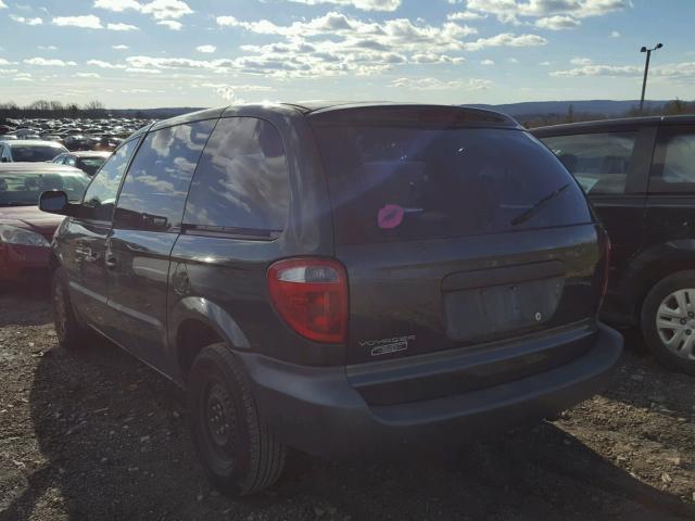 1C4GJ25B91B162569 - 2001 CHRYSLER VOYAGER GREEN photo 3