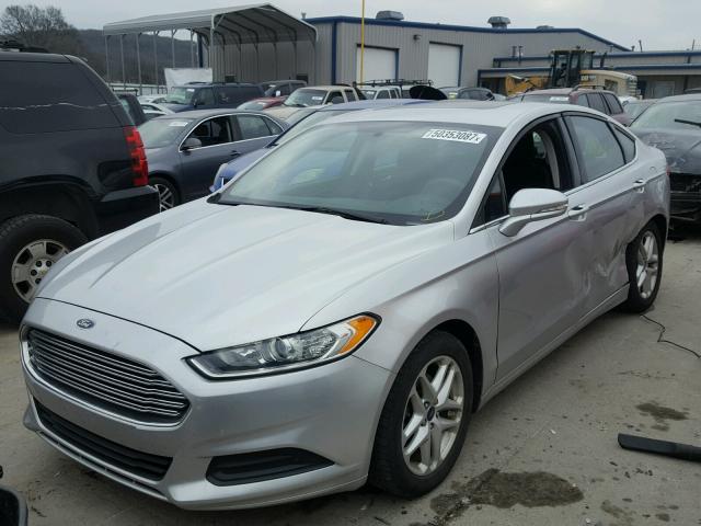 3FA6P0H70DR185721 - 2013 FORD FUSION SE SILVER photo 2