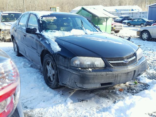 2G1WH55KX29168823 - 2002 CHEVROLET IMPALA LS BLACK photo 1