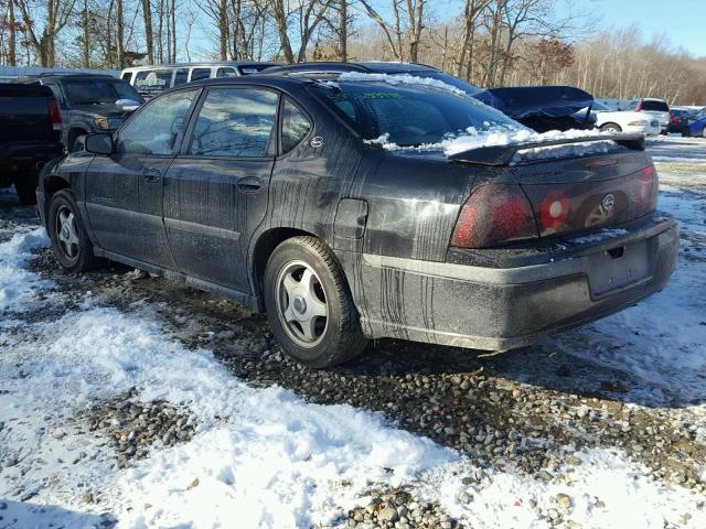 2G1WH55KX29168823 - 2002 CHEVROLET IMPALA LS BLACK photo 3