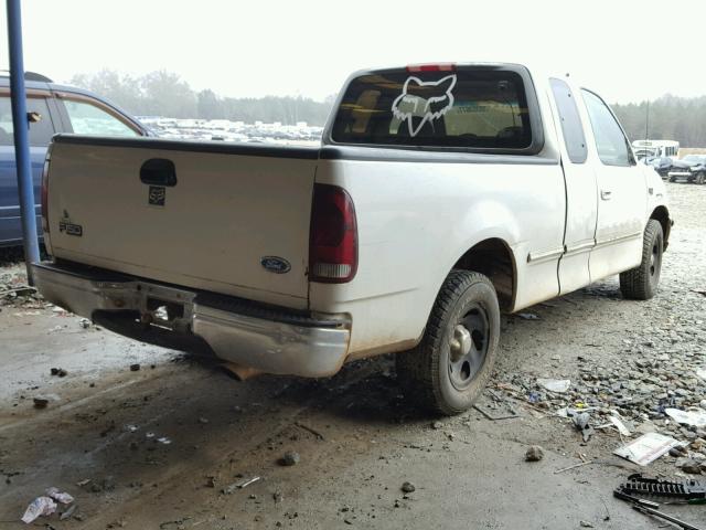 1FTDX1760VNA24001 - 1997 FORD F150 WHITE photo 4