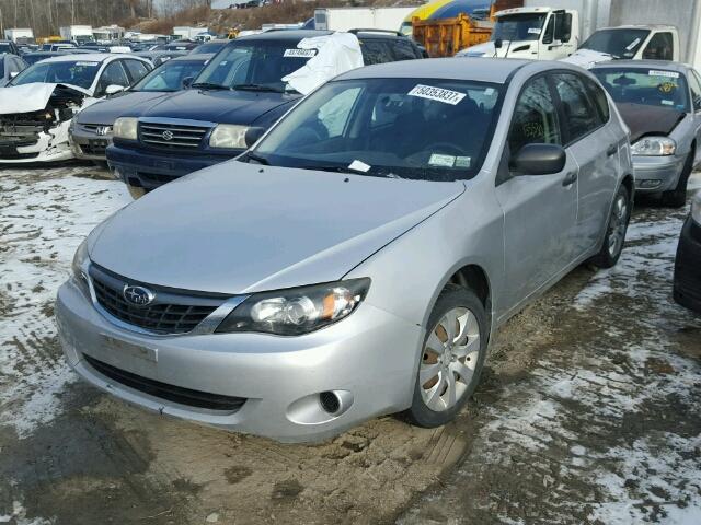 JF1GH61618H829451 - 2008 SUBARU IMPREZA 2. SILVER photo 2