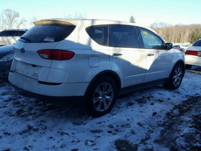 4S4WX86D174403711 - 2007 SUBARU B9 TRIBECA WHITE photo 4