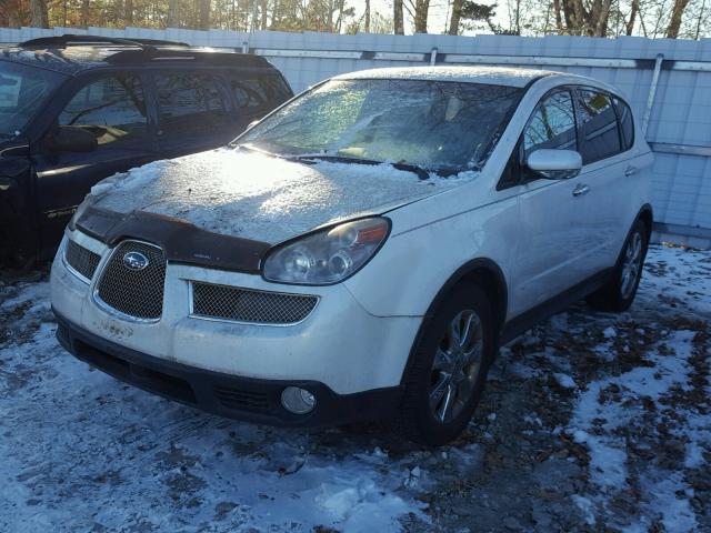 4S4WX86D174403711 - 2007 SUBARU B9 TRIBECA WHITE photo 9