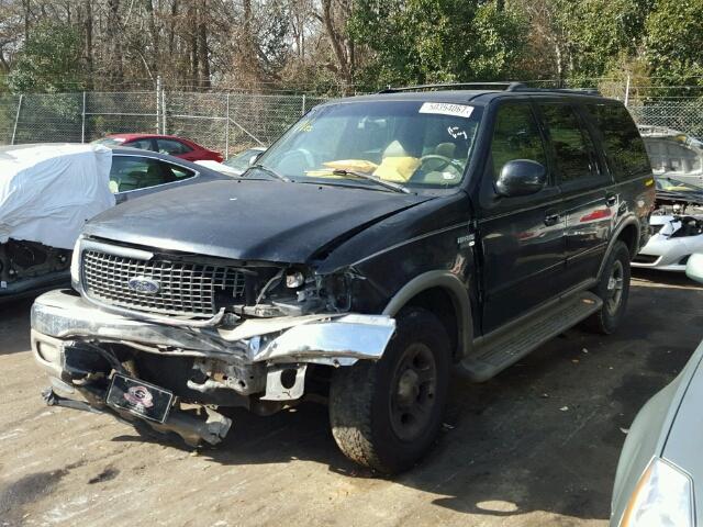 1FMPU18LXYLB65535 - 2000 FORD EXPEDITION BLACK photo 2