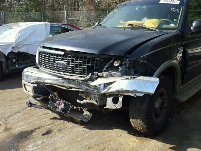 1FMPU18LXYLB65535 - 2000 FORD EXPEDITION BLACK photo 9