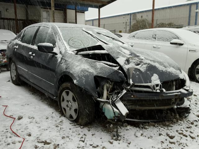 1HGCM56476A104756 - 2006 HONDA ACCORD LX GRAY photo 1