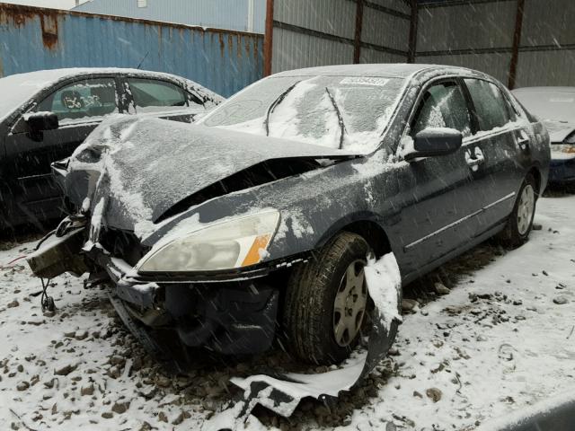 1HGCM56476A104756 - 2006 HONDA ACCORD LX GRAY photo 2