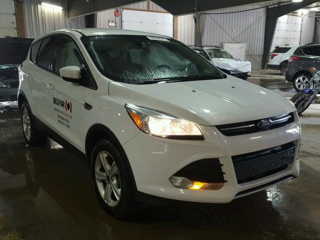 1FMCU9GX3EUC61644 - 2014 FORD ESCAPE SE WHITE photo 1