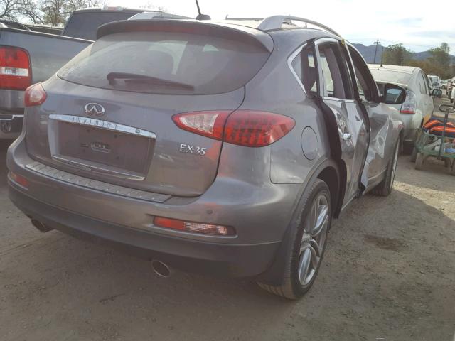 JN1AJ0HR8BM853961 - 2011 INFINITI EX35 BASE GRAY photo 4