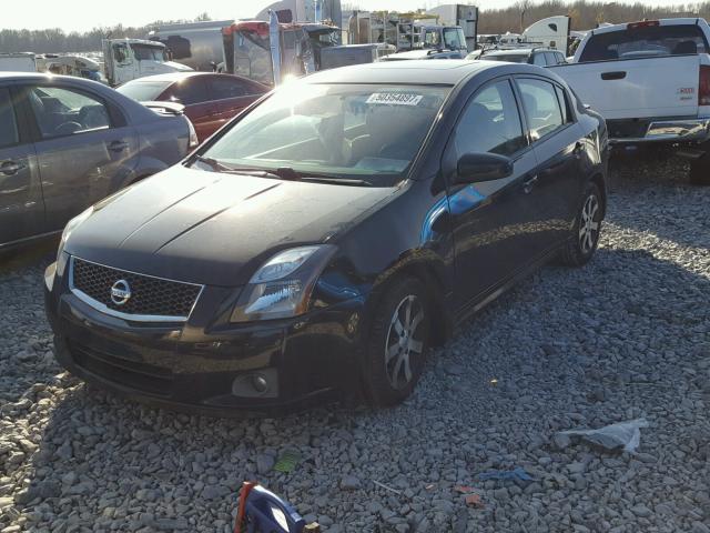 3N1AB6AP5CL724953 - 2012 NISSAN SENTRA 2.0 BLACK photo 2