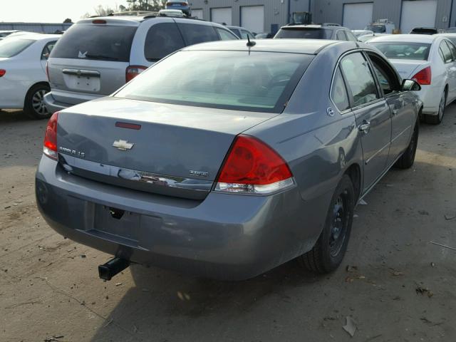 2G1WB58K079167197 - 2007 CHEVROLET IMPALA LS GRAY photo 4