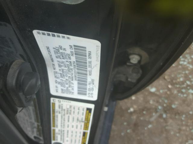 1NXBR32EX7Z936764 - 2007 TOYOTA COROLLA CE BLACK photo 10