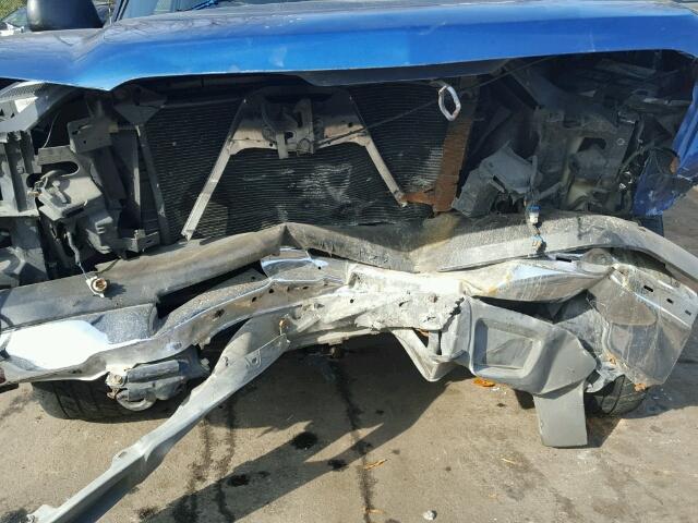 2GCEC19XX31278254 - 2003 CHEVROLET SILVERADO BLUE photo 9