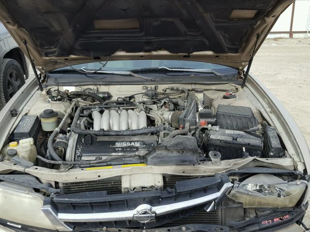 JN1CA21DXVM510527 - 1997 NISSAN MAXIMA GLE GOLD photo 7