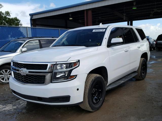 1GNLC2EC5FR550597 - 2015 CHEVROLET TAHOE POLI WHITE photo 2