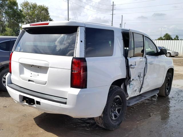 1GNLC2EC5FR550597 - 2015 CHEVROLET TAHOE POLI WHITE photo 4