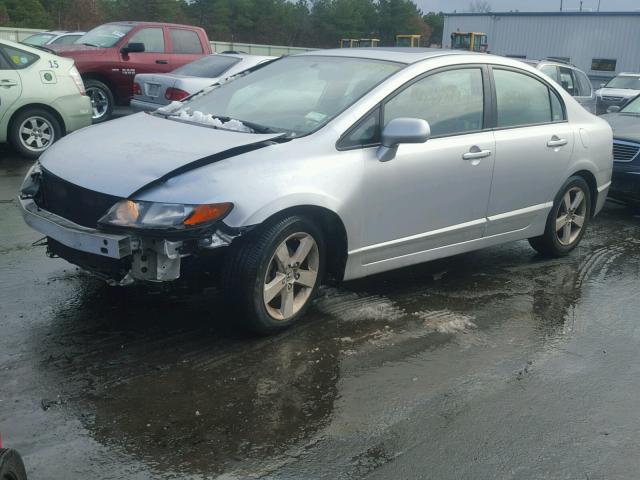 1HGFA16816L074465 - 2006 HONDA CIVIC EX 银色 照片 2