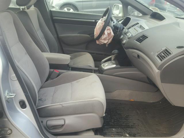 1HGFA16816L074465 - 2006 HONDA CIVIC EX 银色 照片 5