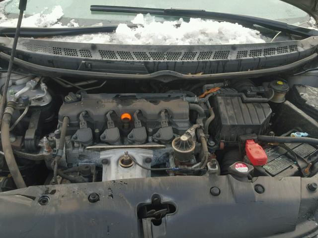 1HGFA16816L074465 - 2006 HONDA CIVIC EX SILVER photo 7