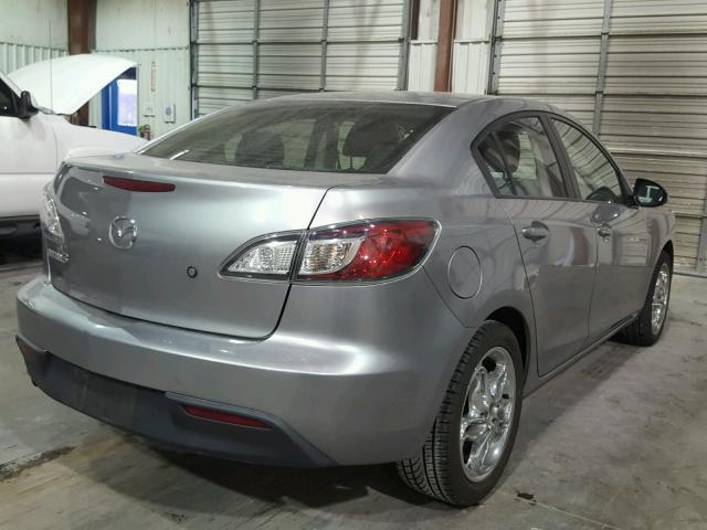 JM1BL1UG7B1474621 - 2011 MAZDA 3 I GRAY photo 4