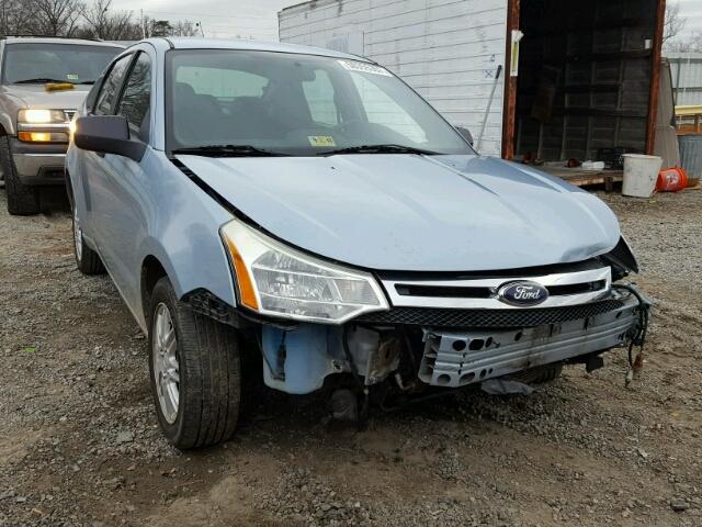 1FAHP35N99W242838 - 2009 FORD FOCUS SE BLUE photo 9