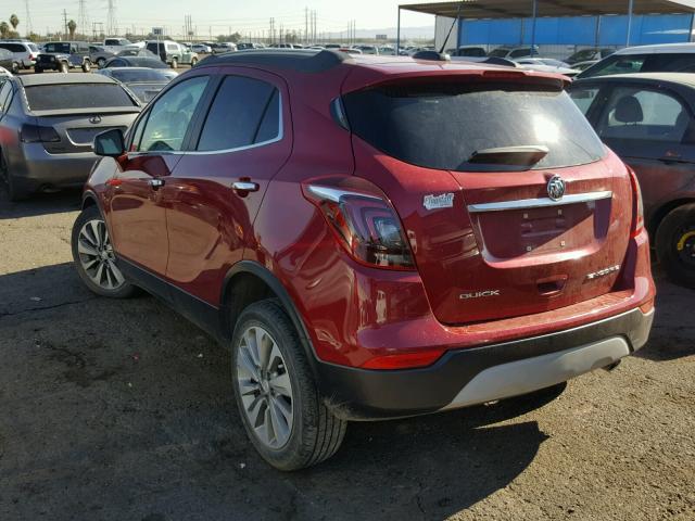 KL4CJASB0HB030415 - 2017 BUICK ENCORE PRE RED photo 3