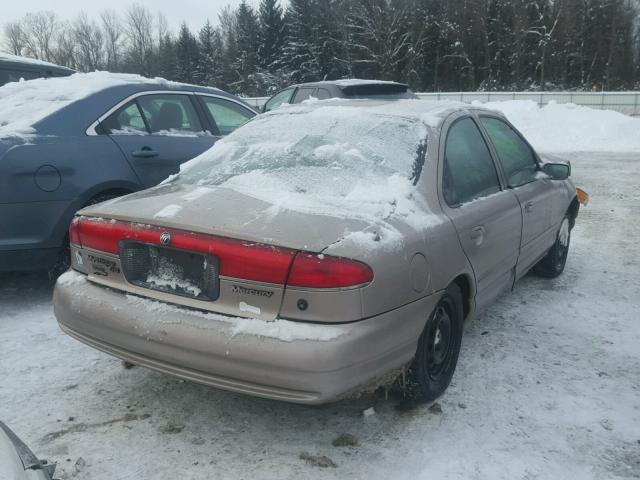 1MELM6531SK636732 - 1995 MERCURY MYSTIQUE G TAN photo 4