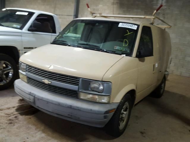 1GCDM19X94B116805 - 2004 CHEVROLET ASTRO TAN photo 2