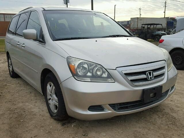 5FNRL38717B092880 - 2007 HONDA ODYSSEY EX SILVER photo 1