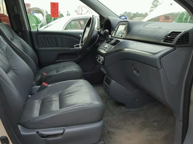 5FNRL38717B092880 - 2007 HONDA ODYSSEY EX SILVER photo 5