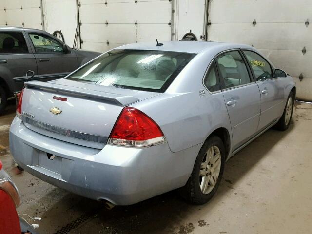 2G1WC581069376247 - 2006 CHEVROLET IMPALA LT SILVER photo 4