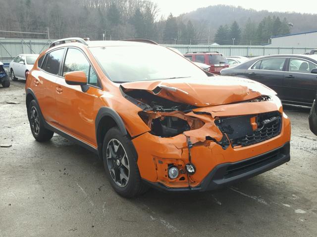 JF2GTADC7J8213953 - 2018 SUBARU CROSSTREK ORANGE photo 1