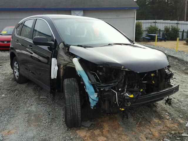 2HKRM4H32DH631729 - 2013 HONDA CR-V LX BLACK photo 1