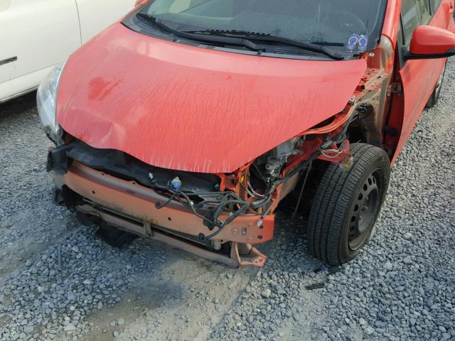 JTDKDTB35C1012357 - 2012 TOYOTA PRIUS C ORANGE photo 9