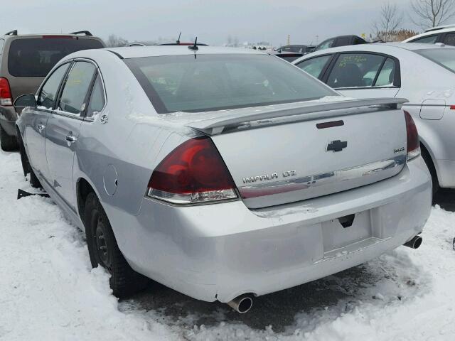 2G1WU57MX91160272 - 2009 CHEVROLET IMPALA LTZ SILVER photo 3