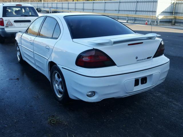 1G2NW52E53C215875 - 2003 PONTIAC GRAND AM G WHITE photo 3