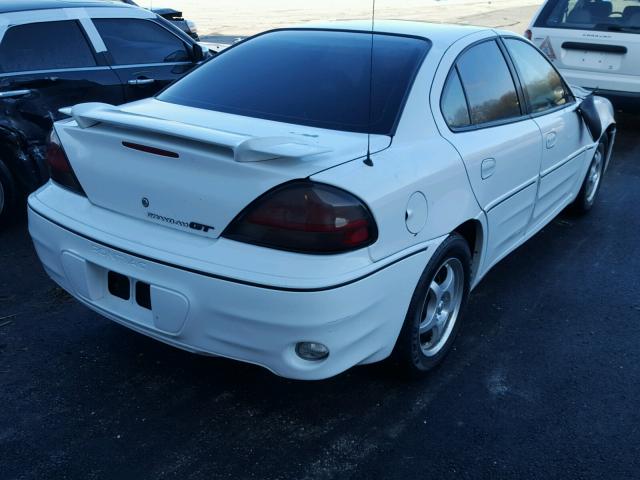 1G2NW52E53C215875 - 2003 PONTIAC GRAND AM G WHITE photo 4