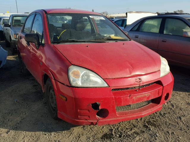 JS2RA61S745206440 - 2004 SUZUKI AERIO S RED photo 1